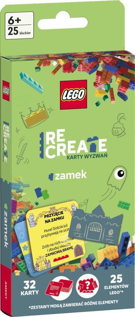 Ameet: LEGO Books - Recreate. Karty Wyzwań: Zamek