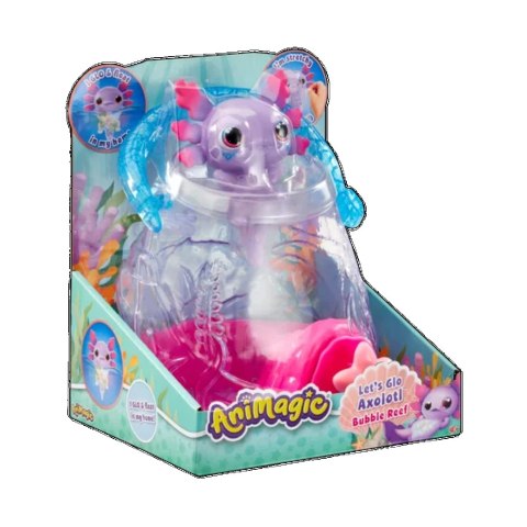 Animagic - Let's Glo Axolotl Bubble Reef