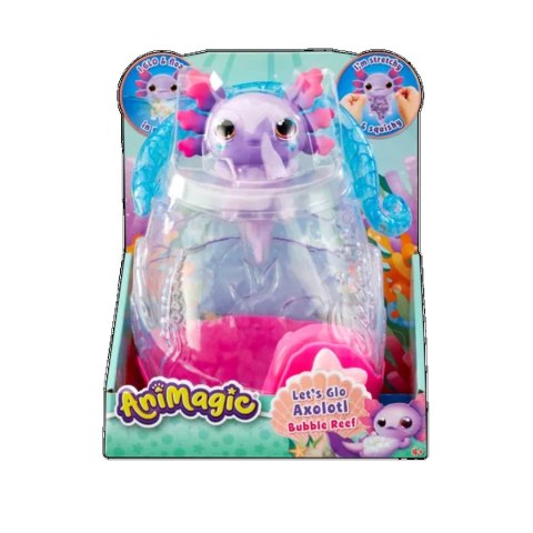 Animagic - Let's Glo Axolotl Bubble Reef