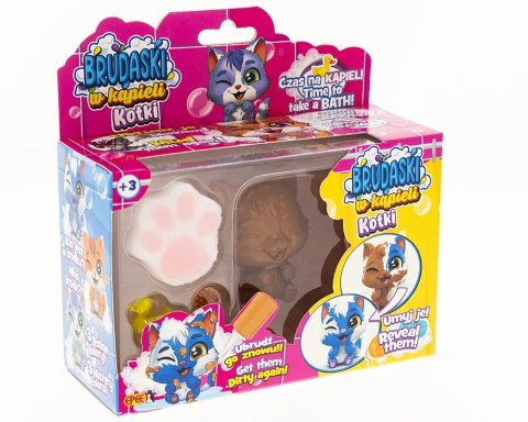Brudaski w Kąpieli KOTKI - Zestaw bonusowy: Puszek