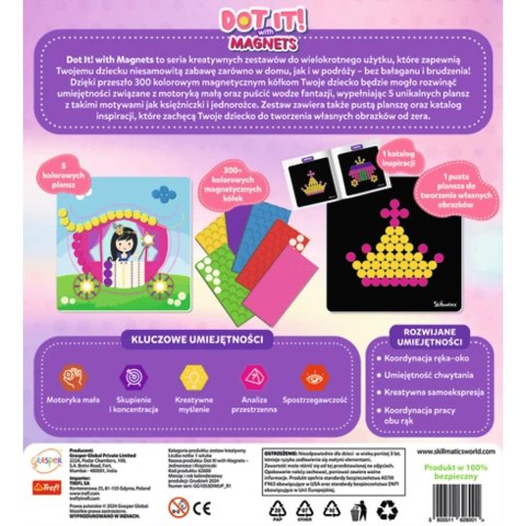 Trefl: Skillmatics - Dot it! With Magnets: Jednorożce i Księżniczki