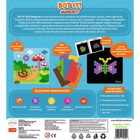 Trefl: Skillmatics - Dot it! With Magnets: Świat Zwierząt
