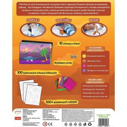 Trefl: Skillmatics - Foil Fun: Kraina Dinozaurów