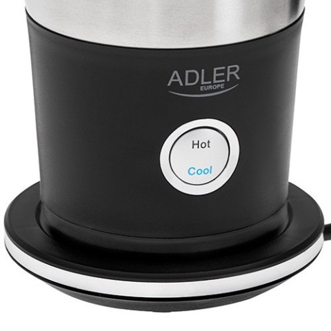 Adler | AD 4497 | Spieniacz do mleka | L | 600 W | Spieniacz do mleka | Czarny