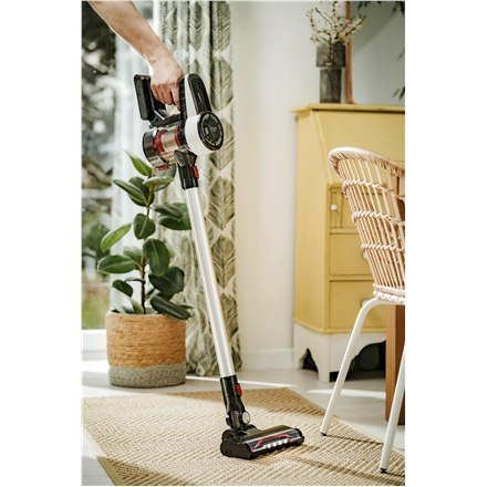 Adler | Odkurzacz | AD 7048 | Praca bezprzewodowa | Drążek ręczny i ręczny | 230 W | 220 V | Czas pracy (maks.) 30 min | Biały/c