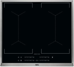 AEG | Hob | IKE64450XB | Induction | Number of burners/cooking zones 4 | Mechanical | Timer | Black