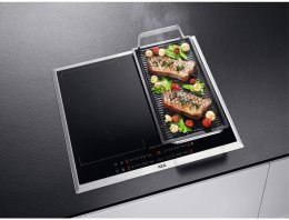 AEG | Hob | IKE64450XB | Induction | Number of burners/cooking zones 4 | Mechanical | Timer | Black
