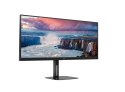 AOC | Monitor | U34V5C/BK | 34 " | VA | 21:9 | 100 Hz | 4 ms | 3440 x 1440 pikseli | Porty HDMI w ilości 1 | Czarny