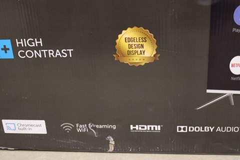 Allview | QL50ePlay6100-U | 50" (126 cm) | Smart TV | Android TV | UHD | Black | DAMAGED PACKAGING