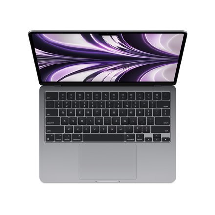 Apple | MacBook Air | Space Grey | 13.6 " | IPS | 2560 x 1664 | Apple M2 | 8 GB | SSD 256 GB | Apple M2 8-core GPU | GB | Bez OD