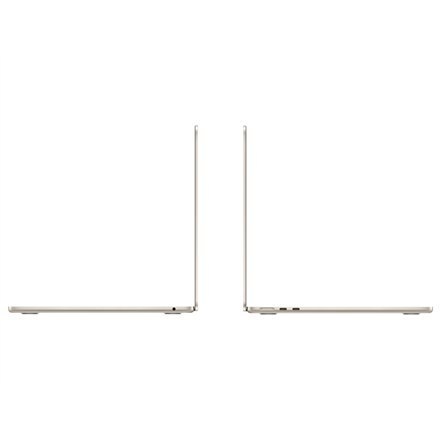 Apple | MacBook Air | Starlight | 13,6 " | IPS | 2560 x 1664 | Apple M2 | 8 GB | SSD 256 GB | Apple M2 8-rdzeniowy GPU | GB | Be