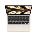 Apple | MacBook Air | Starlight | 13,6 " | IPS | 2560 x 1664 | Apple M2 | 8 GB | SSD 512 GB | Apple M2 10-rdzeniowy GPU | GB | B