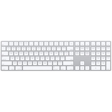 Apple | Magic Keyboard z klawiaturą numeryczną | Standardowa | Bezprzewodowa | PL