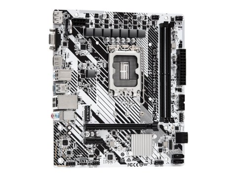 ASRock | H610M-HDV/M.2+ D5 | Rodzina procesorów Intel | Gniazdo procesora LGA1700 | DDR5 DIMM | Obsługiwane interfejsy dysków tw