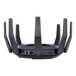 Asus | AX6000 Dual Band Router | RT-AX89X | 802.11ax | 4804+1300 Mbit/s | 10/100/1000 Mbit/s | Porty Ethernet LAN (RJ-45) 8 | Ob