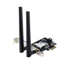 Asus | Adapter Wi-Fi, Tri-Band, Adapter Wi-Fi 6E | PCE-AXE5400 | 802.11ax | 574/2402/2042 Mbit/s | Mbit/s | Porty Ethernet LAN (