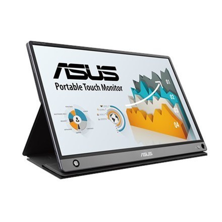 Asus | MB16AMT | 15.6 " | Touchscreen | IPS | FHD | 16:9 | 5 ms | 250 cd/m² | Dark gray | HDMI ports quantity 1 | 60 Hz