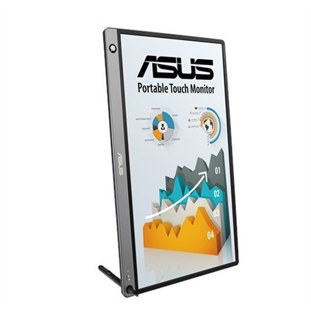 Asus | MB16AMT | 15.6 " | Touchscreen | IPS | FHD | 16:9 | 5 ms | 250 cd/m² | Dark gray | HDMI ports quantity 1 | 60 Hz