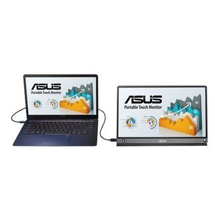 Asus | MB16AMT | 15.6 " | Touchscreen | IPS | FHD | 16:9 | 5 ms | 250 cd/m² | Dark gray | HDMI ports quantity 1 | 60 Hz