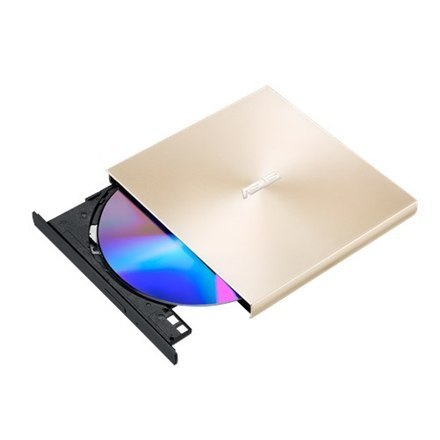 Asus | SDRW-08U9M-U | Zewnętrzny | Napęd DVD±RW (±R DL) | Złoty | USB 2.0