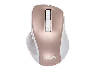 Asus MW202 2.4GHz Wireless Optical Mouse 	Wireless Rose Gold