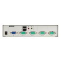 Aten CS74U-A7 4-portowy przełącznik KVM USB VGA/Audio Aten | 4-portowy przełącznik KVM USB VGA/Audio | CS74U-A7 | Miesiące gwara