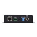 Aten | Odbiornik HDMI HDBaseT z funkcją osłabiania sygnału audio | VE2812R | 1x gniazdo DC (zasilanie), 1x gniazdo RJ-45 żeńskie
