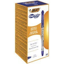 BIC Gel-ocity Stic Gel pen blue, Box 30 pcs.