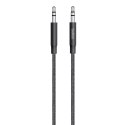 Belkin | Kabel audio | Męski | Mini-phone stereo 3,5 mm | Mini-phone stereo 3,5 mm | Czarny | 1,22 m