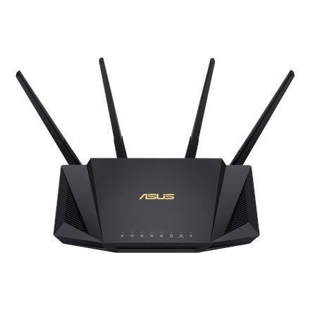 Bezprzewodowy router Wifi 6 Dual Band Gigabit | RT-AX58U | 802.11ax | 2402+574 Mbit/s | 10/100/1000 Mbit/s | Porty Ethernet LAN