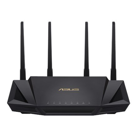 Bezprzewodowy router Wifi 6 Dual Band Gigabit | RT-AX58U | 802.11ax | 2402+574 Mbit/s | 10/100/1000 Mbit/s | Porty Ethernet LAN