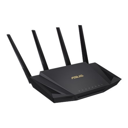 Bezprzewodowy router Wifi 6 Dual Band Gigabit | RT-AX58U | 802.11ax | 2402+574 Mbit/s | 10/100/1000 Mbit/s | Porty Ethernet LAN