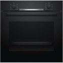 Bosch | HBA530BB0S | Oven | 71 L | A | Multifunctional | EcoClean | Push pull buttons | Height 60 cm | Width 60 cm | Black
