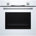 Bosch | HBA530BW0S | Oven | 71 L | A | Multifunctional | EcoClean | Push pull buttons | Height 60 cm | Width 60 cm | White