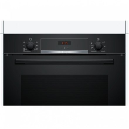 Bosch | HBA533BB0S | Oven | 71 L | A | Multifunctional | EcoClean | Push pull buttons | Height 60 cm | Width 60 cm | Black