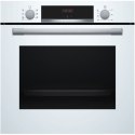 Bosch | HBA533BW0S | Oven | 71 L | A | Multifunctional | EcoClean | Push pull buttons | Height 60 cm | Width 60 cm | White