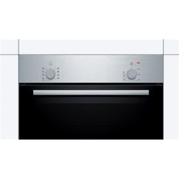 Bosch | HBF010BR3S | Piekarnik | 66 L | Wielofunkcyjny | Ręczny | Pokrętła | Wysokość 59,5 cm | Szerokość 59,4 cm | Stal szlache