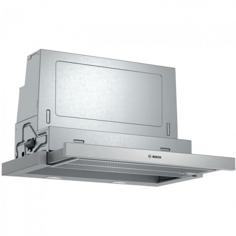 Bosch | Hood Serie 4 | DFS067A51 | Energy efficiency class A | Telescopic | Width 60 cm | 399 m³/h | Push Buttons | Silver | LED