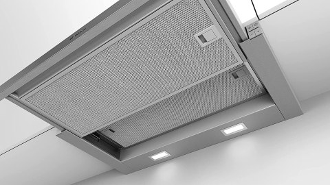 Bosch | Okap Serie 4 | DFL064A52 | Klasa efektywności energetycznej A | Teleskopowy | Szerokość 60 cm | 270 m³/h | Przyciski | S