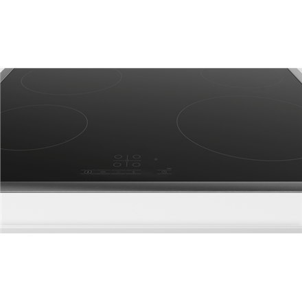 Bosch | PKE645BB2E Seria 4 | Płyta | Vitroceramic | Liczba palników/stref gotowania 4 | Dotykowy | Timer | Czarny