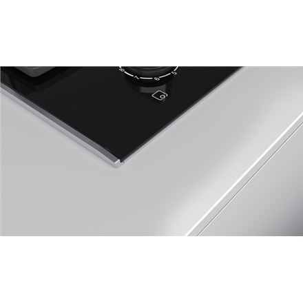 Bosch | PRB3A6B70 Serie 8 | Płyta | Gaz na szkle | Liczba palników/stref gotowania 2 | Pokrętła | Czarny