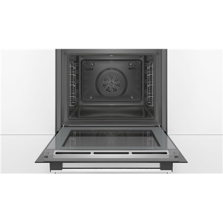 Bosch | Piekarnik | HBA171BS1S | Wielofunkcyjny | 71 L | Stal szlachetna | Szerokość 60 cm | Pyroliza | Sterowanie dotykowe | Wy