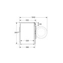 Bosch | WGG2540LSN | Pralka | Klasa efektywności energetycznej A | Ładowana od frontu | Pojemność prania 10 kg | 1400 obr/min |