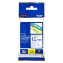 Brother | 133 | Laminated tape | Thermal | Blue on clear | Roll (1.2 cm x 8 m)
