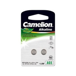Camelion | AG5/LR48/LR754/393 | Alkaliczna bateria guzikowa | 2 szt.