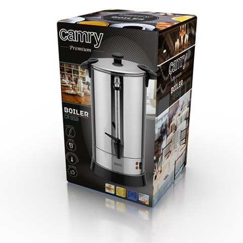 Camry | Bojler | CR 1259 | Elektryczny | 1650 W | 20 L | Stal nierdzewna | Stal nierdzewna