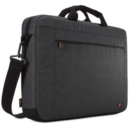 Case Logic | Fits up to size 15.6 " | Era Attaché | Messenger - Briefcase | Obsidian | Shoulder strap