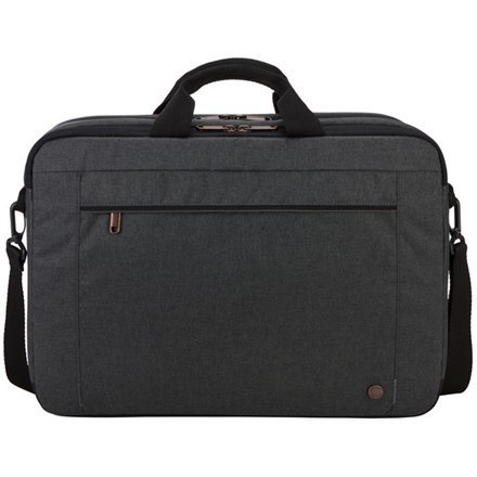Case Logic | Fits up to size 15.6 " | Era | Messenger - Briefcase | Obsidian | Shoulder strap
