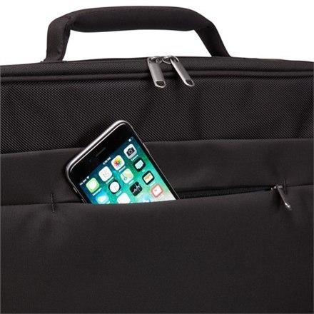 Case Logic | Fits up to size 17.3 " | Advantage | Messenger - Briefcase | Black | Shoulder strap