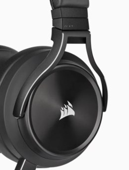 Corsair | High-Fidelity Gaming Headset | VIRTUOSO RGB WIRELESS XT | Wireless/Wired | Over-Ear | Wireless | Black